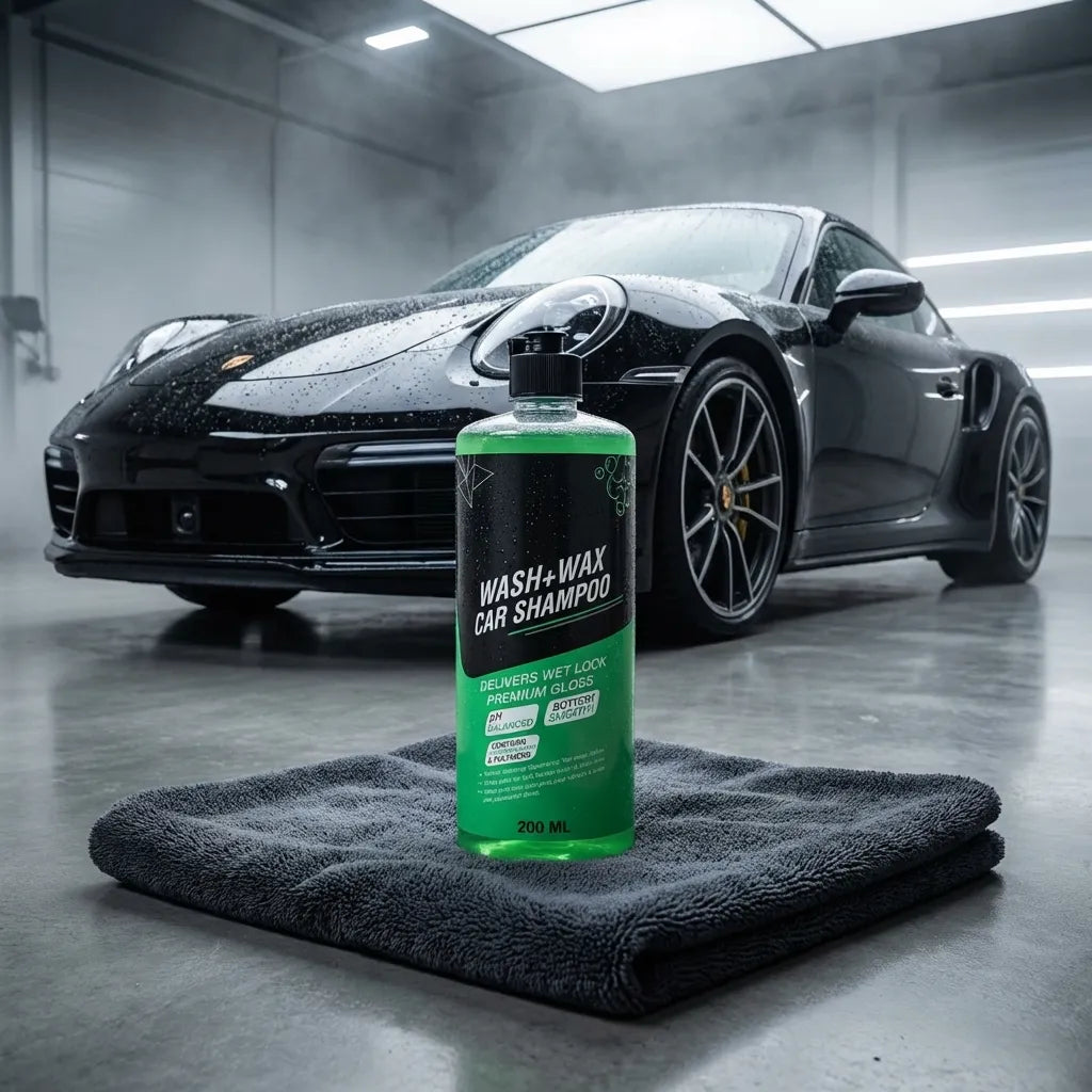 Wash & Wax Car Shampoo
