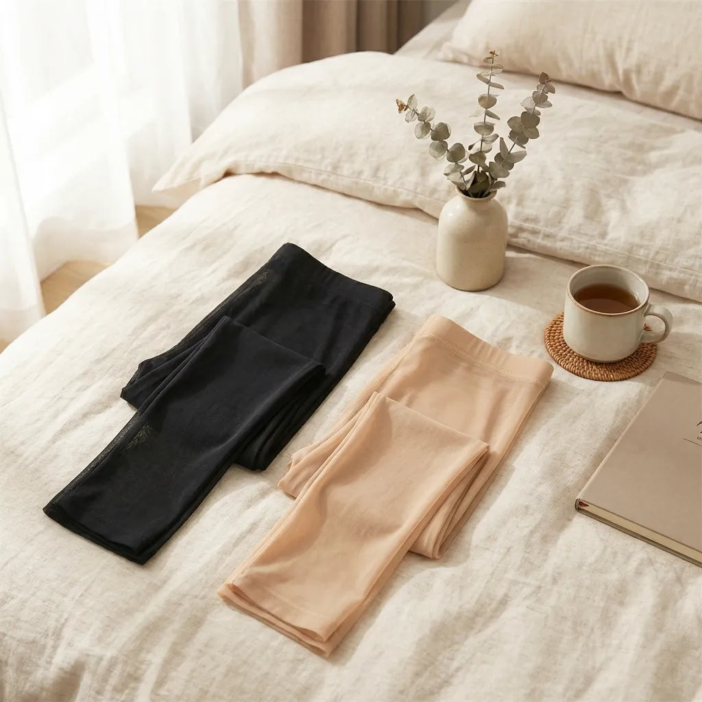 Women's Lycra Blend Sheer Pantyhose – Pack of 2