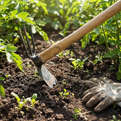 Dual Hoe & Rake Tool