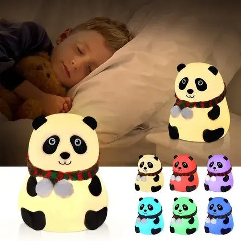 Silicon Touch Panda Lamp