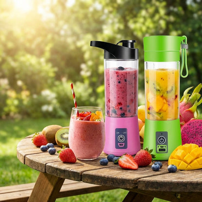 USB rechargeable mini juicer blender
