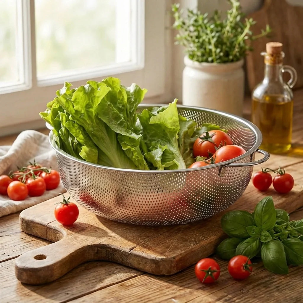 Collapsible Stainless Steel Strainer