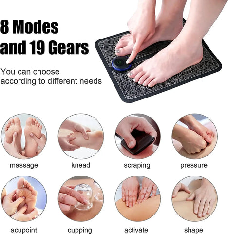 Wireless Electric Foot Massager Pain Reliever