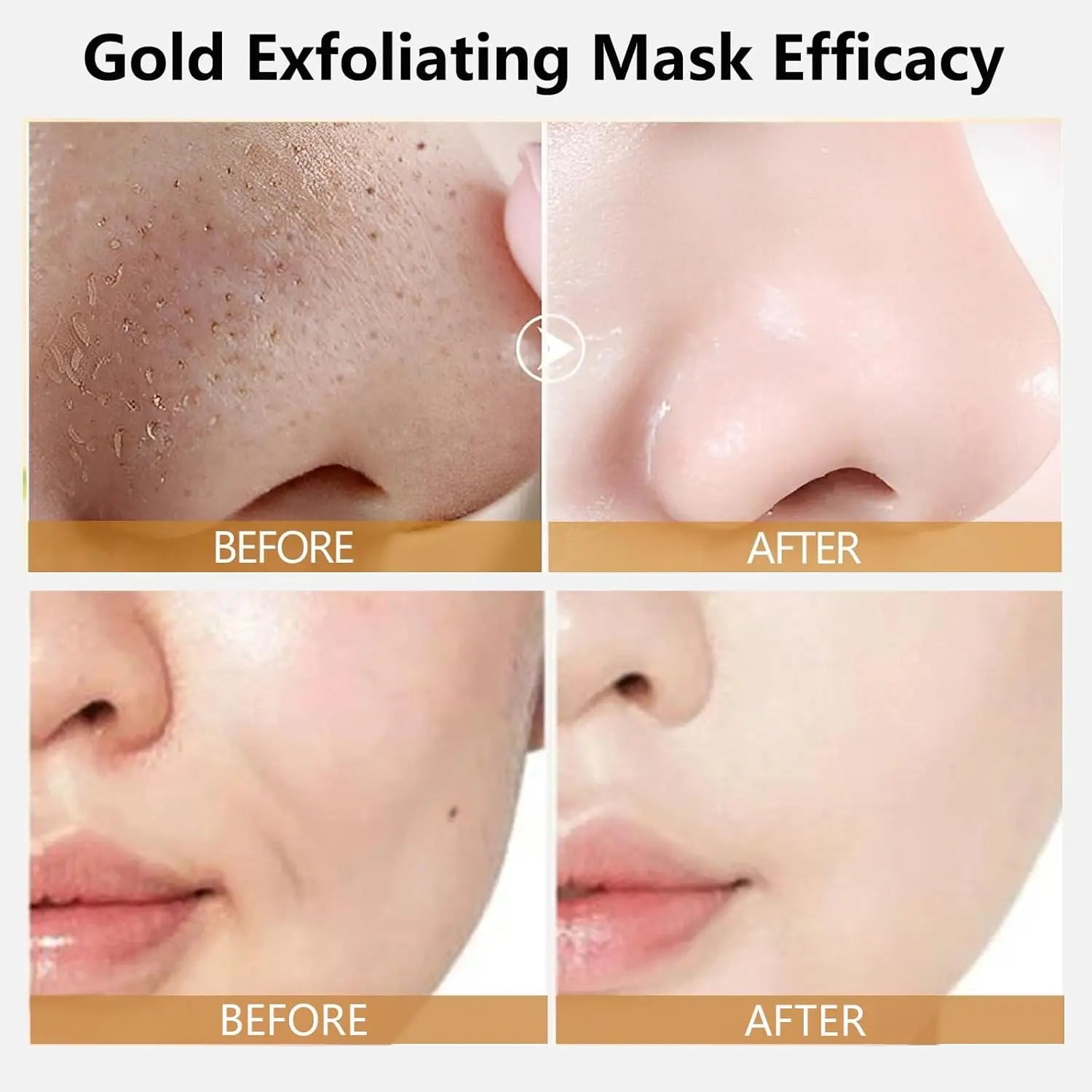 Gold Peel off Mask (Pack of 2)