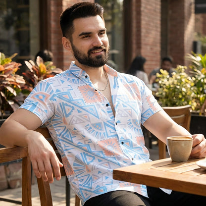 Printed Rayon Casual Shirt