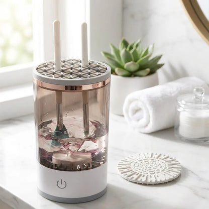 Automatic Makeup Brush Cleaner