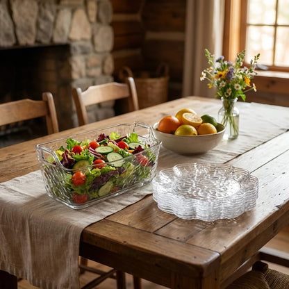 Plastic Household Flower Design Plates