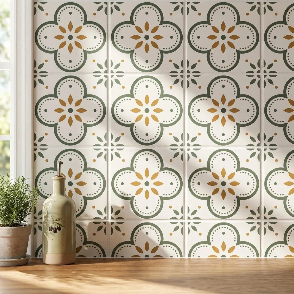 Adhesive Backsplash Tiles