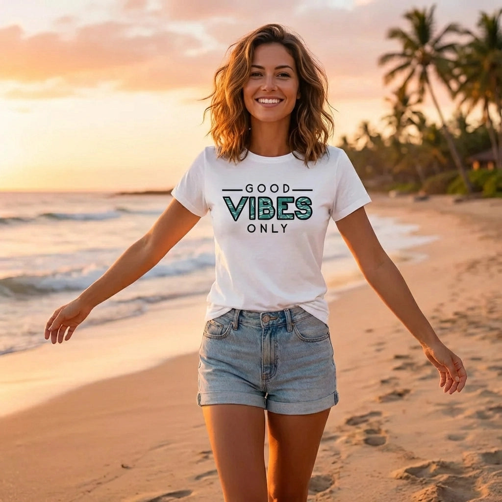 Women's Cotton Printed T-Shirt