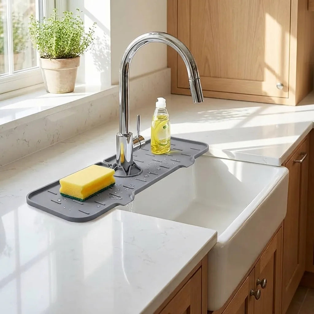 Silicone Sink Faucet Mat