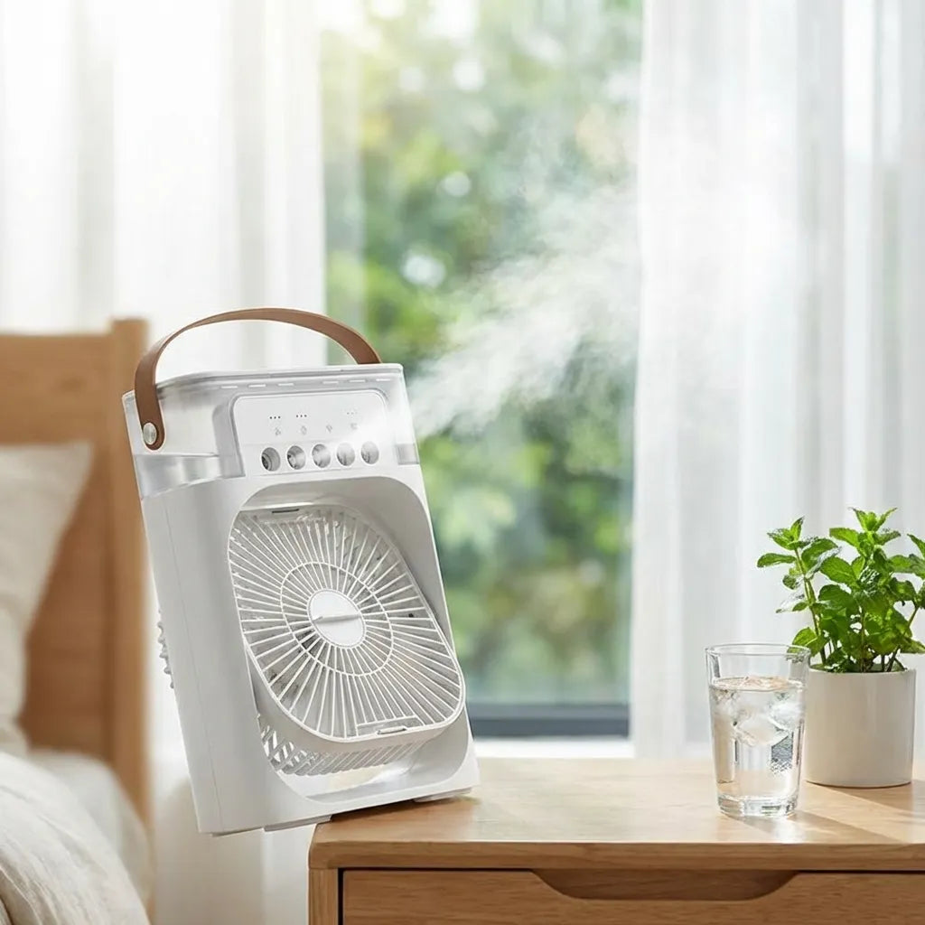Multifunction Water Spray Mist Fan