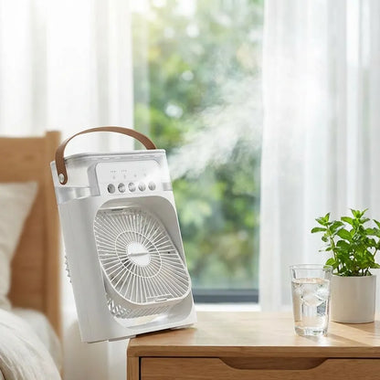 Multifunction Water Spray Mist Fan