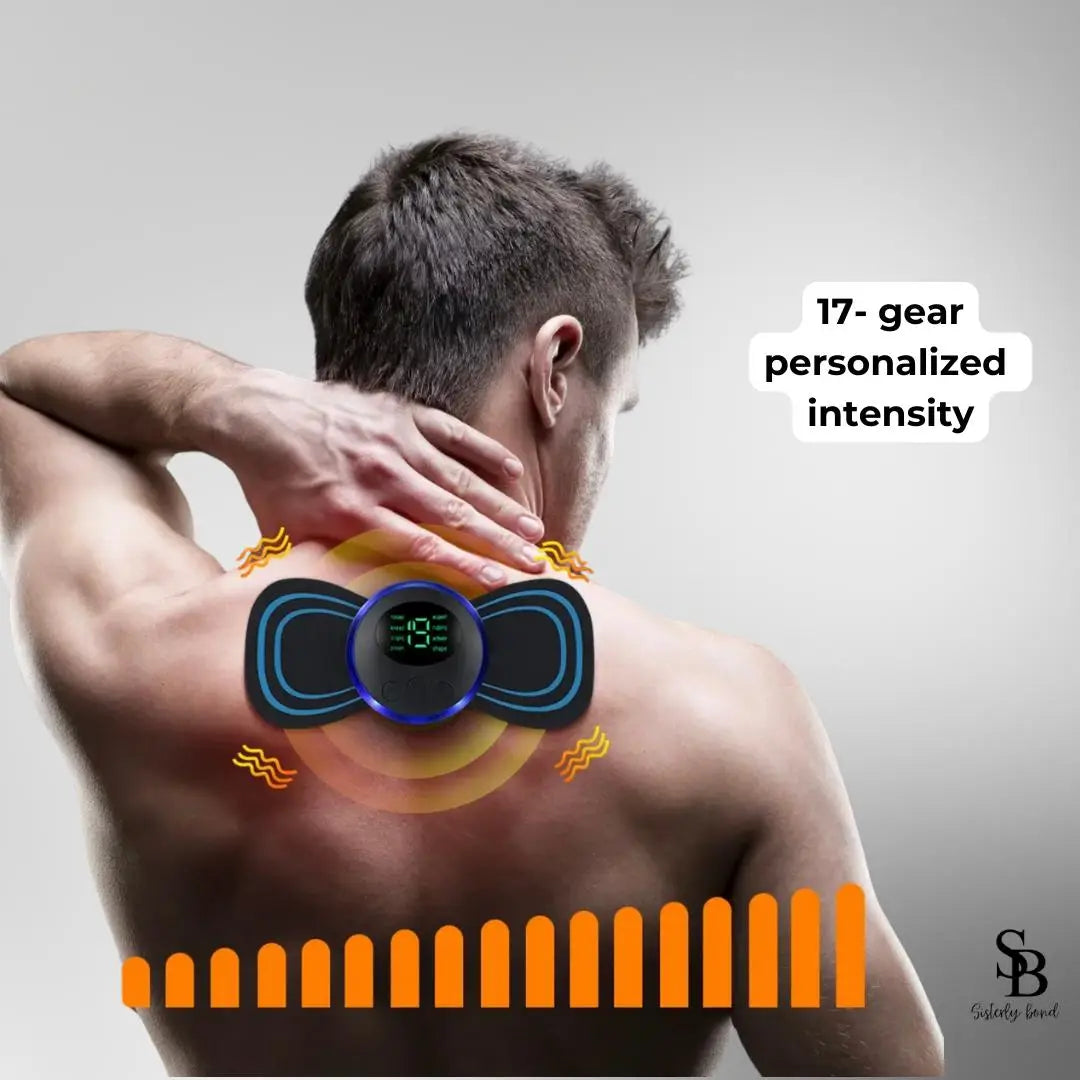 RELAX PATCH PRO Body Massager – Mini Portable Massager with 8 Modes & 19 Intensity Levels