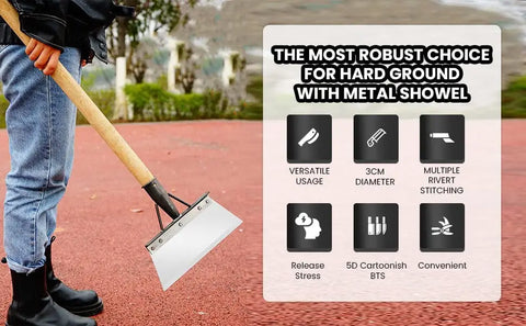 Multifunctional Deep Cleaning Flat Shovel Only