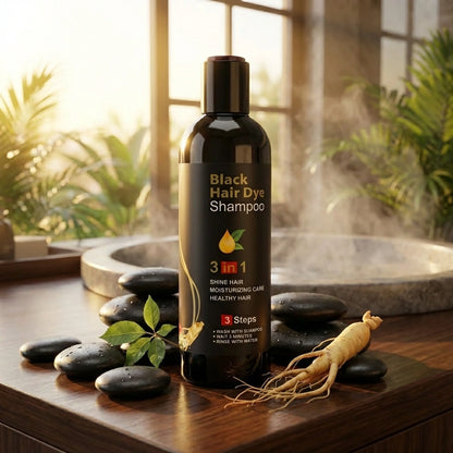 BLOSDREAM Black Hair Shampoo 3 in 1-100ml (Pack of 2)