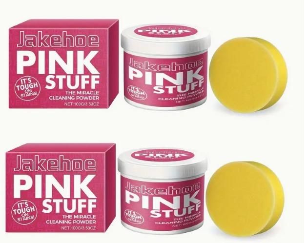 Pink Stuff Cleaning Powder 100g (Pack of 2)