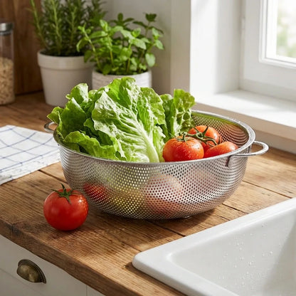 Collapsible Stainless Steel Strainer