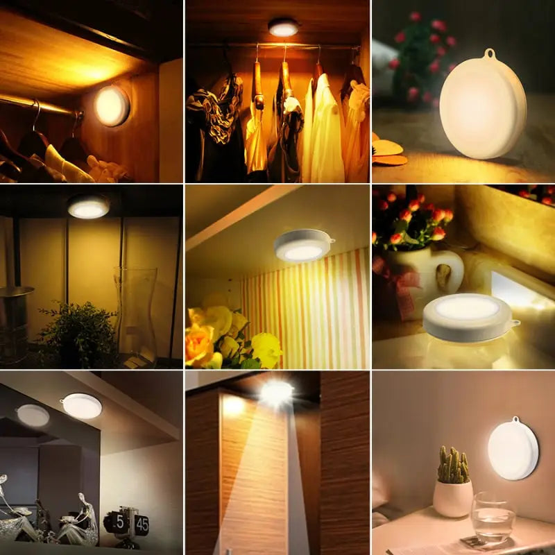 Motion Sensor Light for Home with USB Charging Wireless Self Adhesive