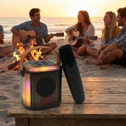 Mini Portable Bluetooth Karaoke Speaker