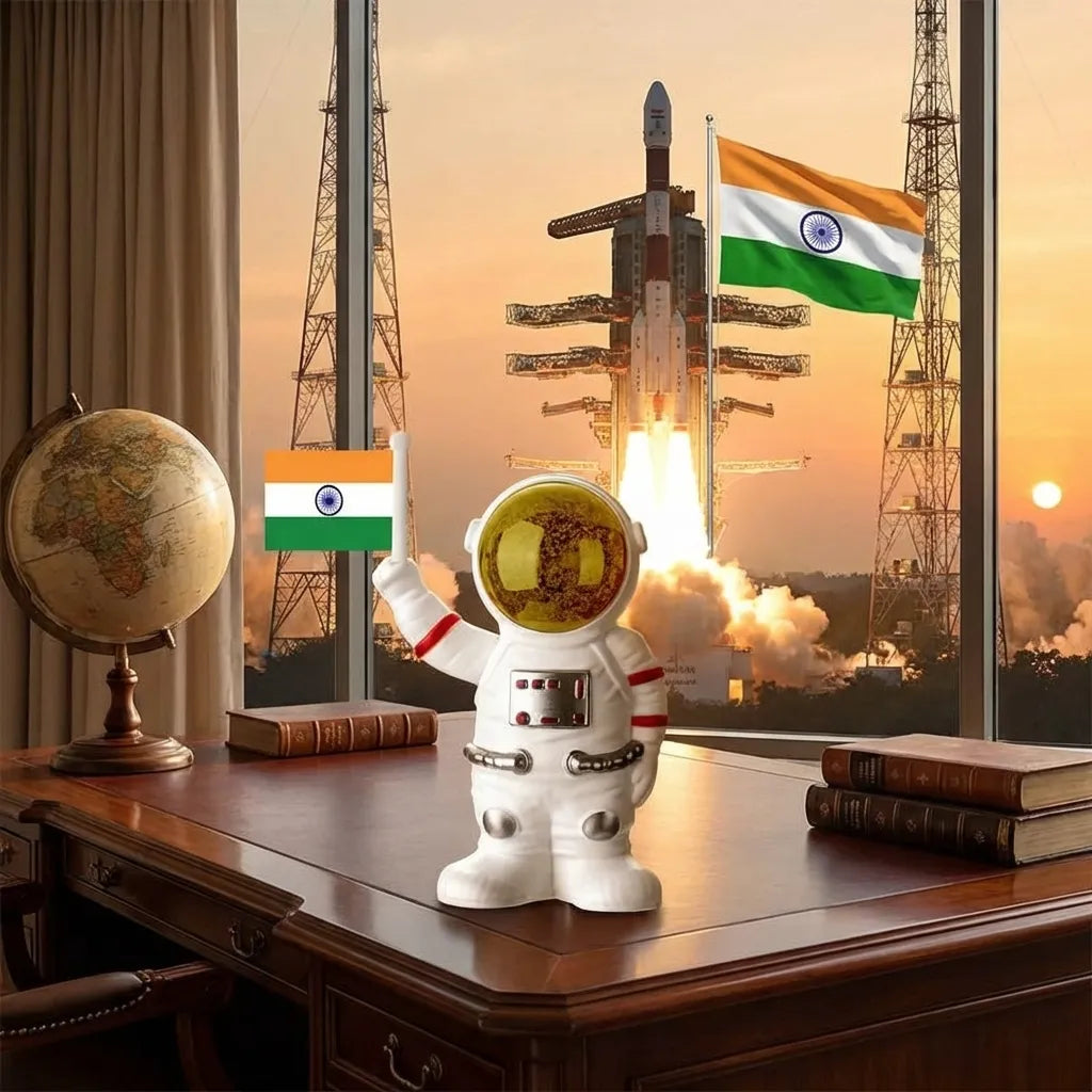Solar Astronaut Dashboard Toy