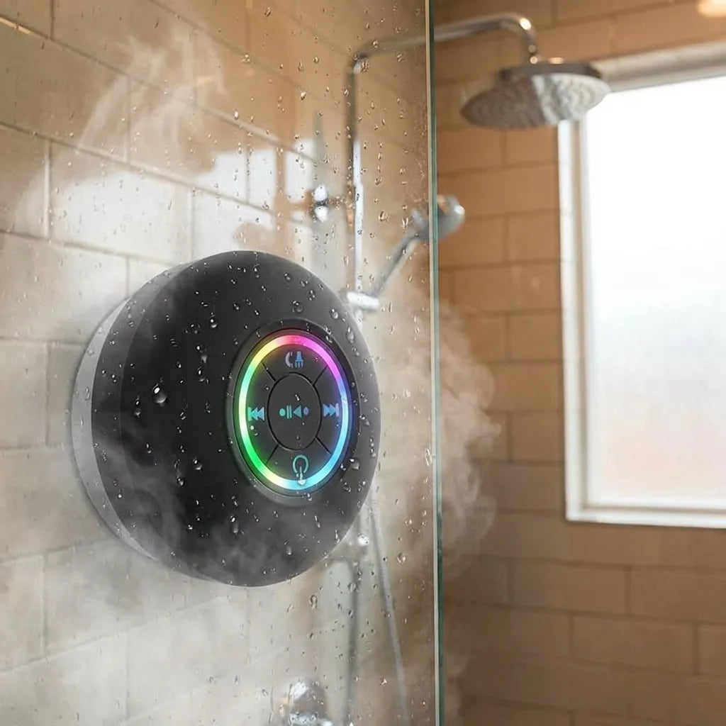 Large Suction Cup Waterproof Bluetooth Speaker