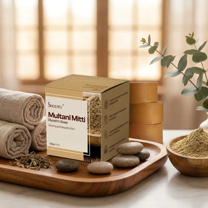 Shoumu Multani Mitti Glycerin Soap 100g