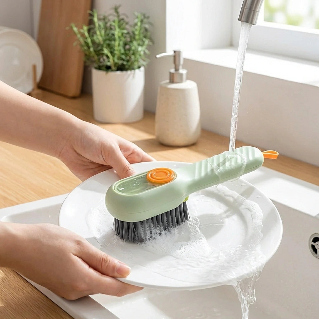 Multifunctional Shoe Polishing Brush