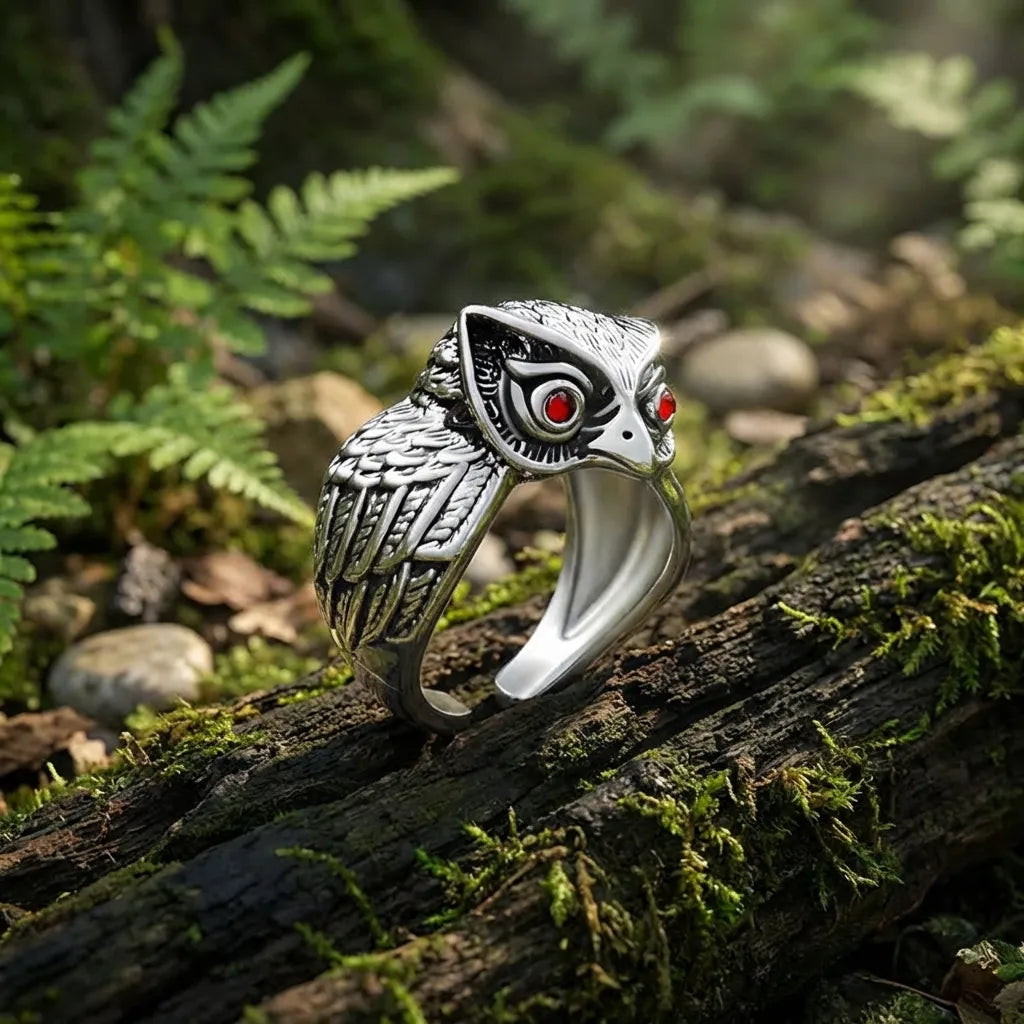 Owl Face Men’s Ring