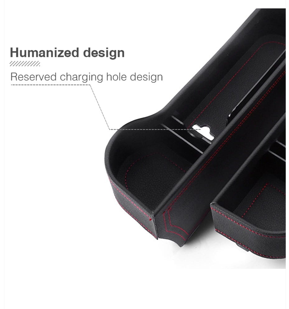 Car Console Side Organizer with Assorted Colour