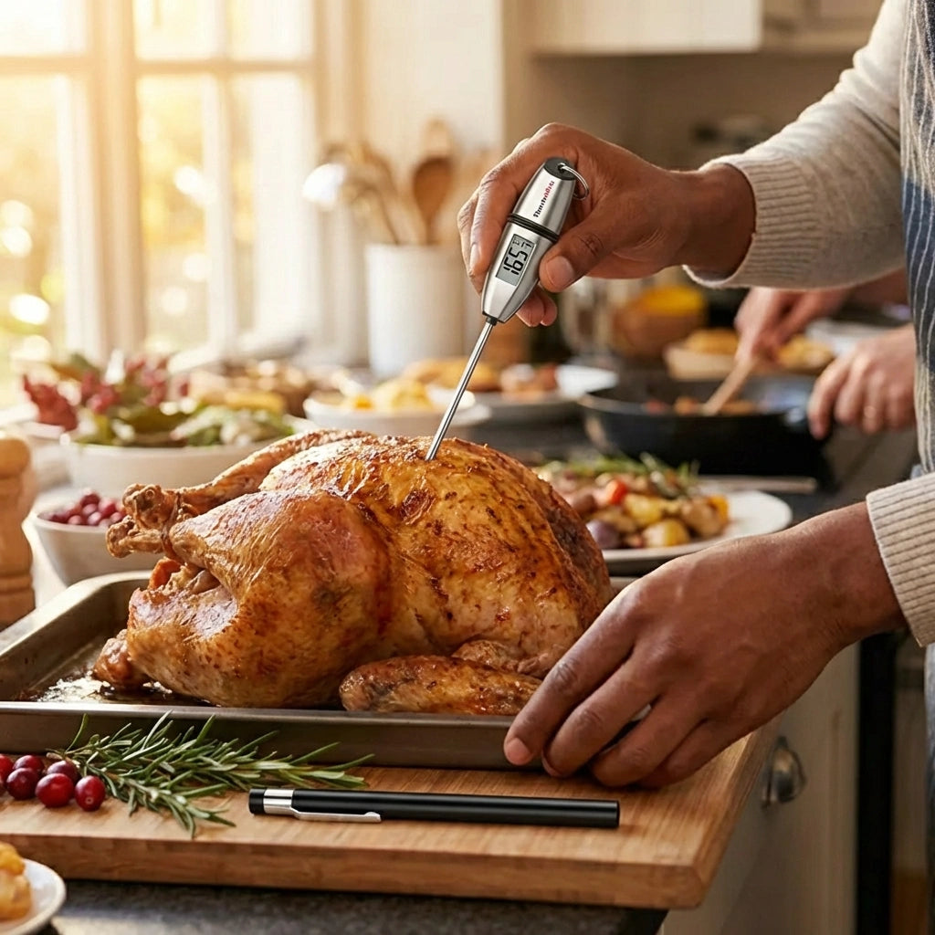 Stainless Probe Kitchen Food Meat Thermometers