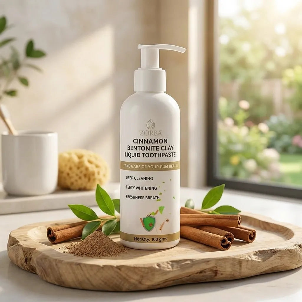 Cinnamon Bentonite Clay Liquid Toothpaste 100 ml Pack of 1