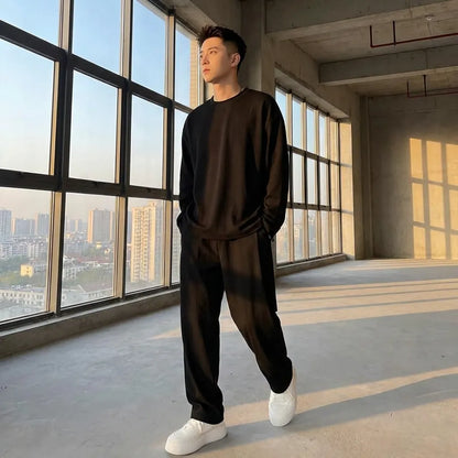 Men’s Black Co-ord Set