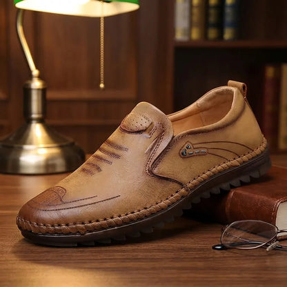 Men Leather Soft Casual Shoes