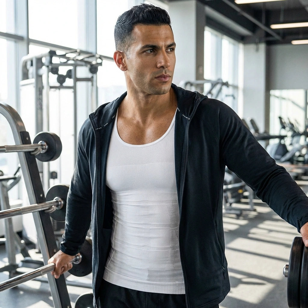 Men’s Compression Vest – Stretchable Nylon & Spandex