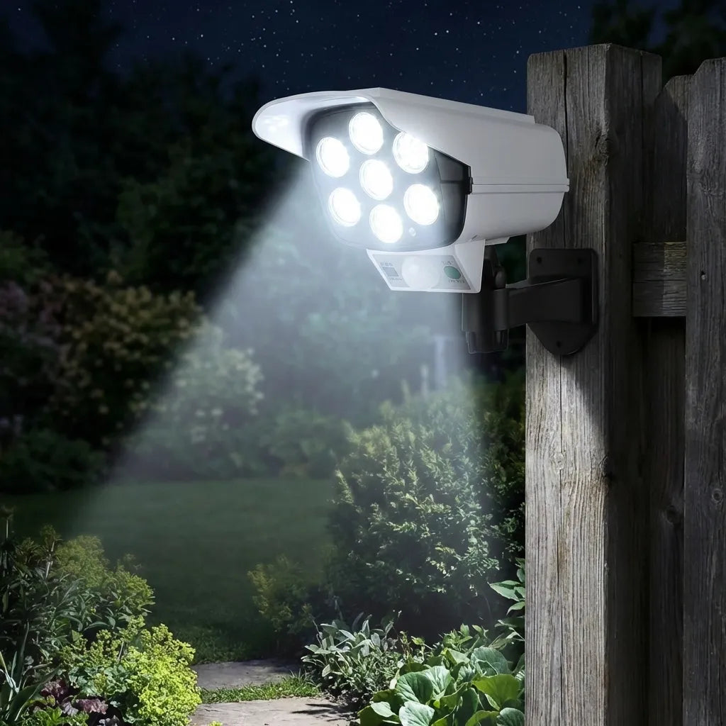 Solar Security Light Camera