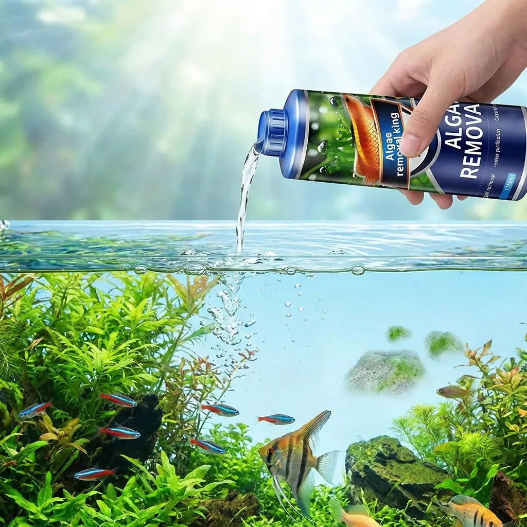 Algae Remover for Fish Tanks & Ponds