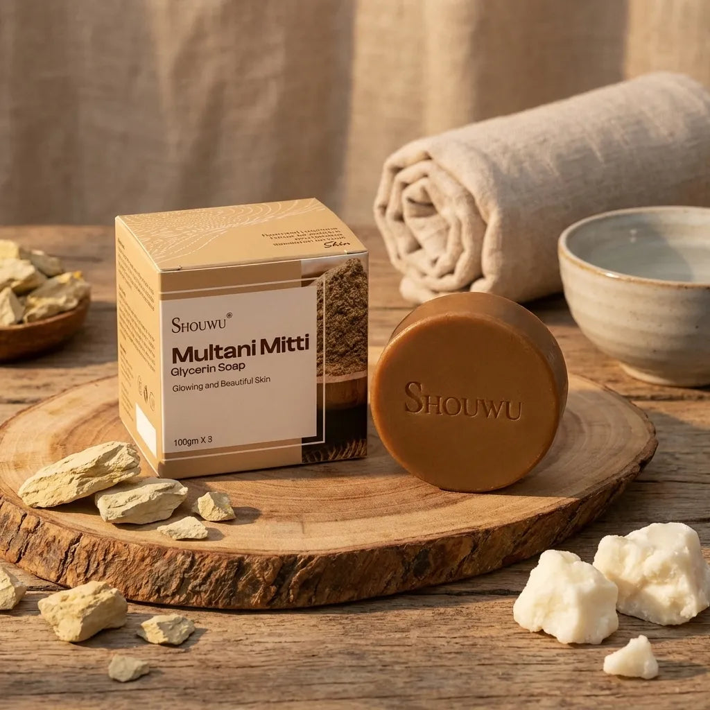 Shoumu Multani Mitti Glycerin Soap 100g
