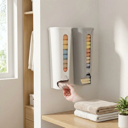 Wall-Mounted Cabinet Storage Organizer