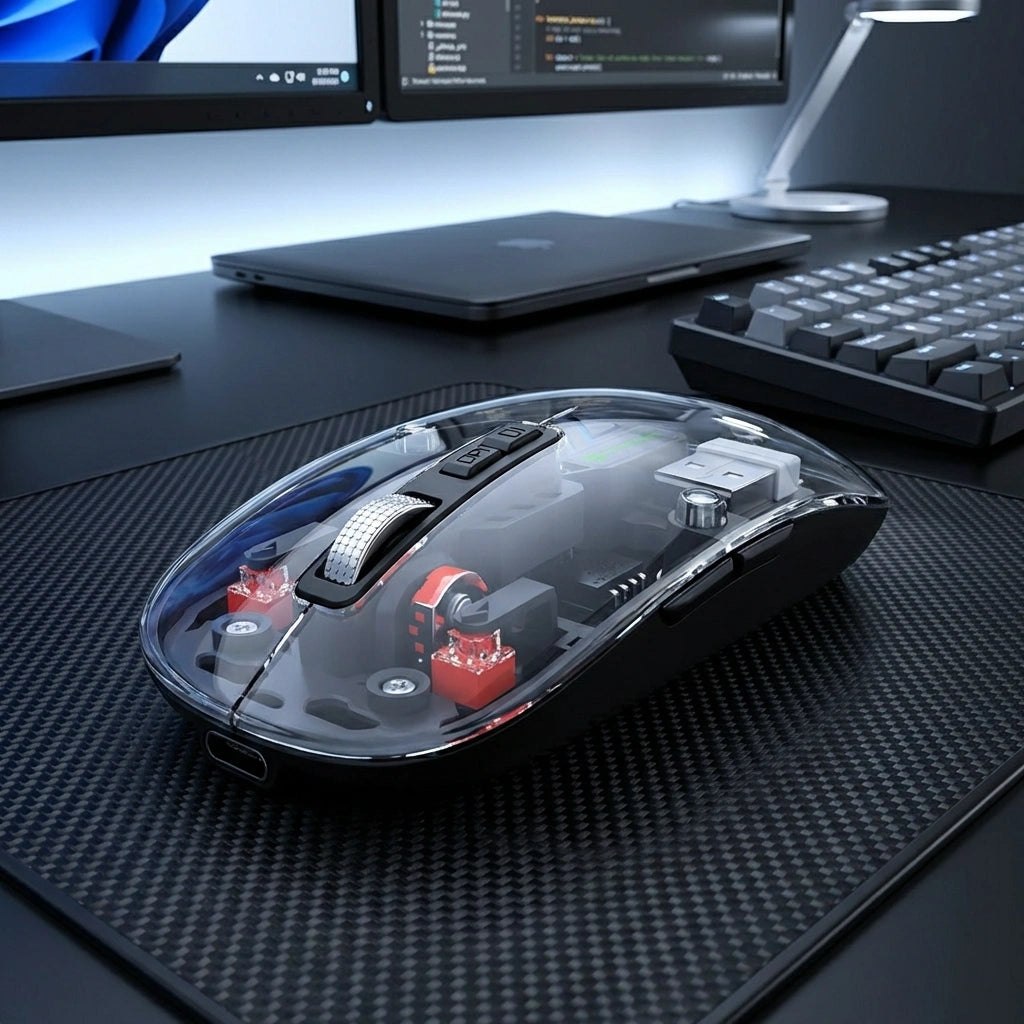 Rechargeable Transparent Mouse