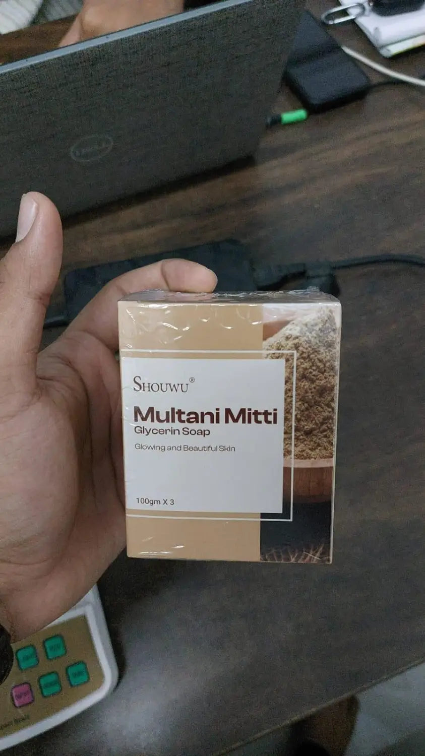 Shoumu Multani Mitti Glycerin Soap 100g