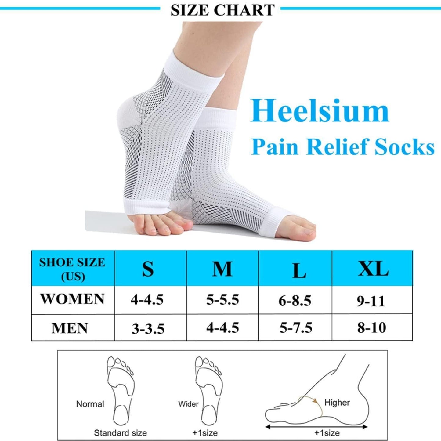 Neuropathy Socks for Relief Swollen Feet and Ankles