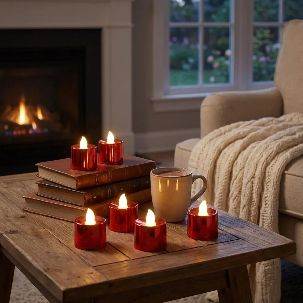 Flameless LED Tea Light Candles