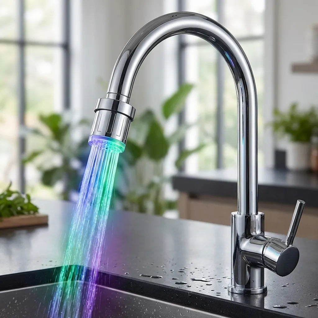 Color Changing Temperature Faucet
