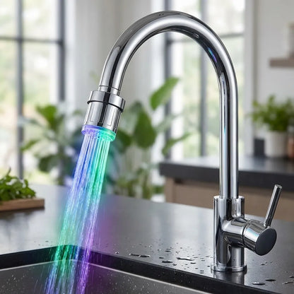 Color Changing Temperature Faucet