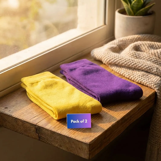 Unisex Ankle Length Socks Pack of 2