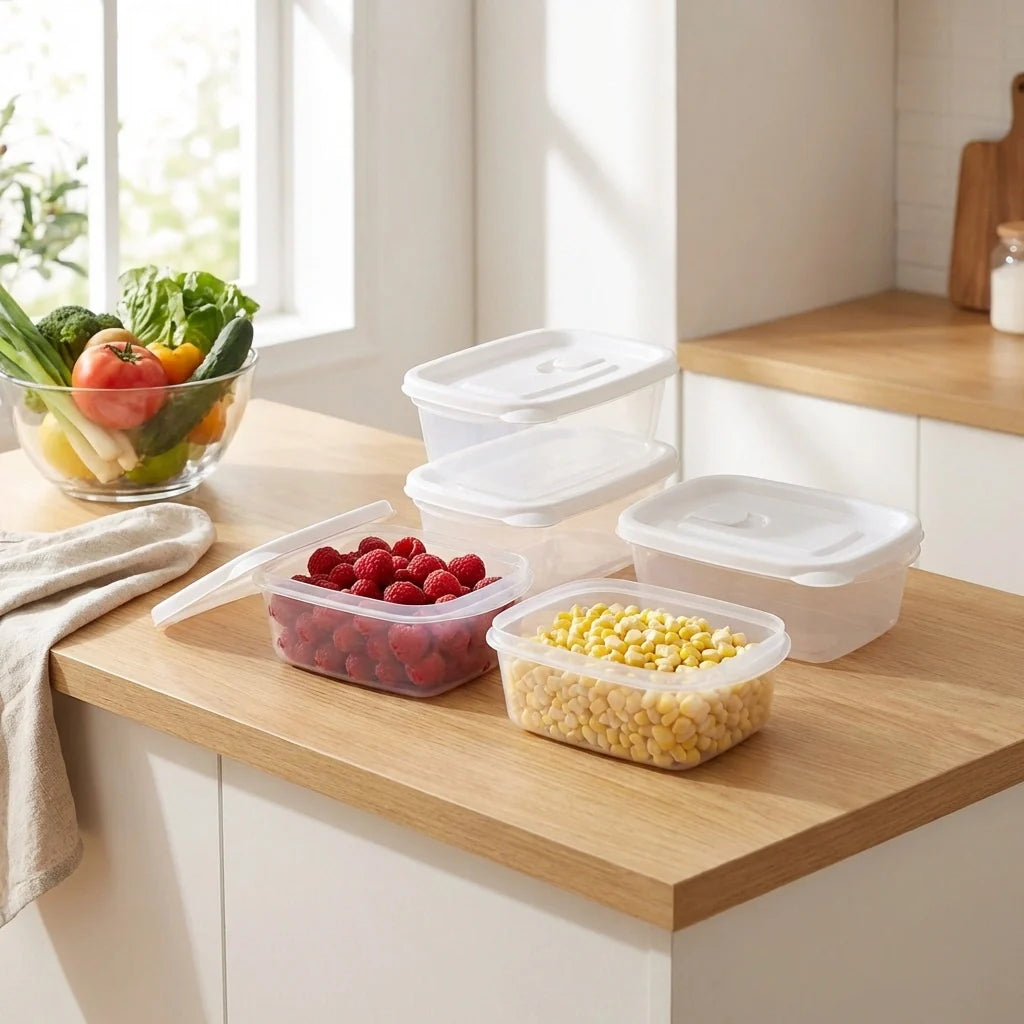 BPA-Free Stackable Food Containers