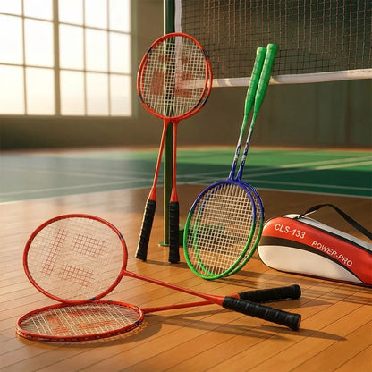 Kids Badminton Racket Set (2 Pc)