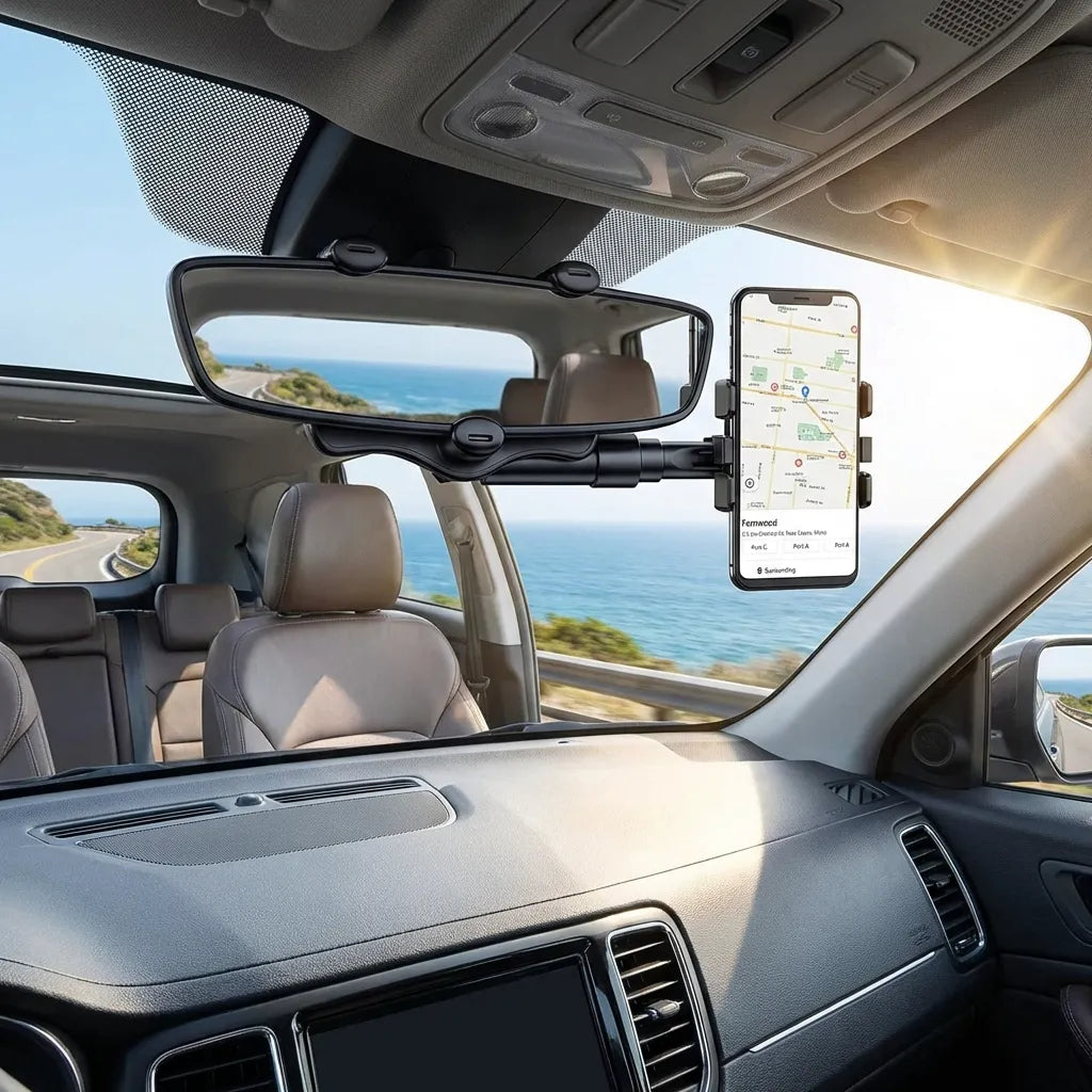 Mirror Mobile Phone Holder for Car