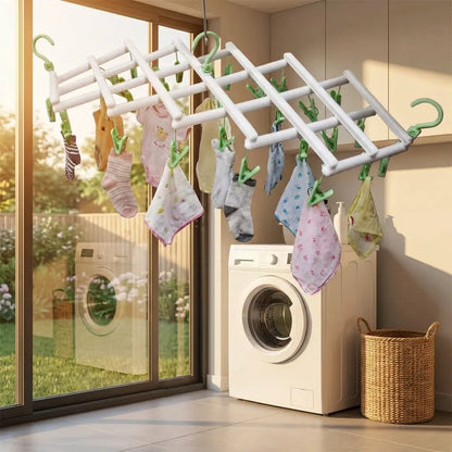 Foldable Sock Drying Hanger