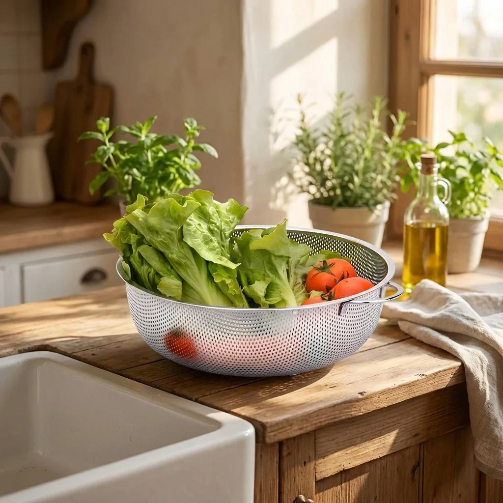 Collapsible Stainless Steel Strainer